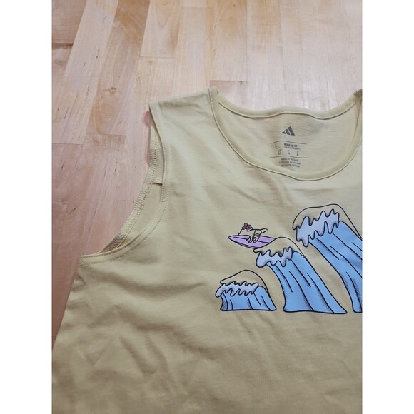 Adidas Girls' Waves Swing Tank Top Size Girls 14 Large - Picture 8 of 14